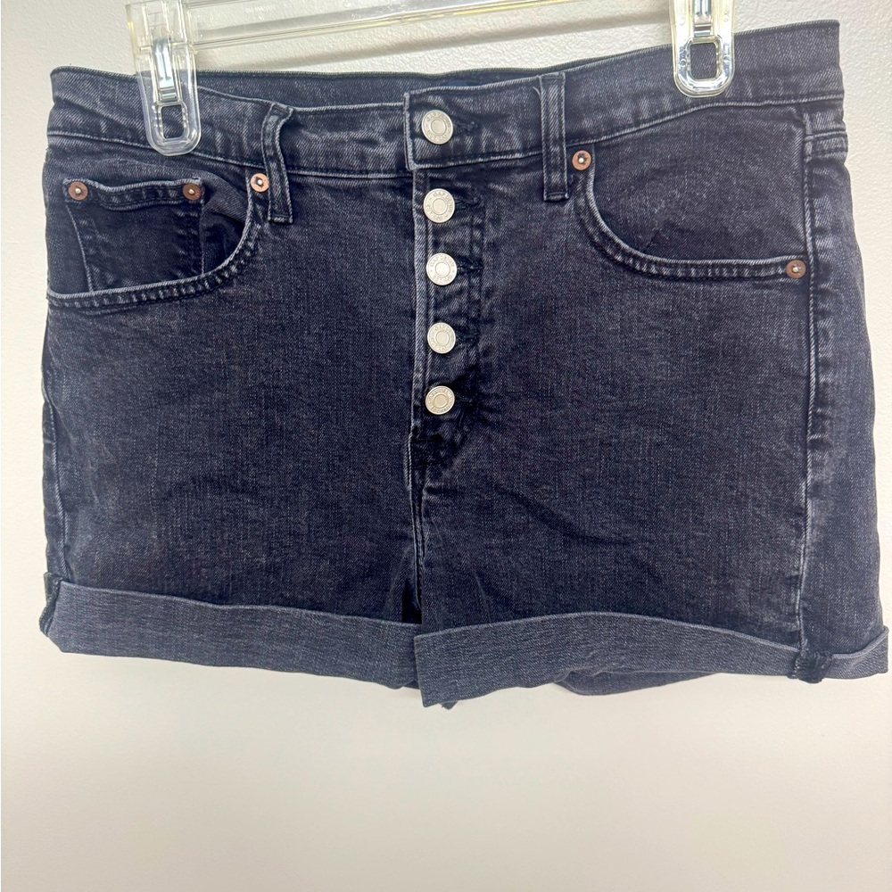 GAP Black Jean Shorts